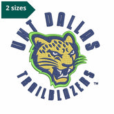 UNT Dallas Trailblazers Spirit Mark  - Embroidery Design - FineryEmbroidery